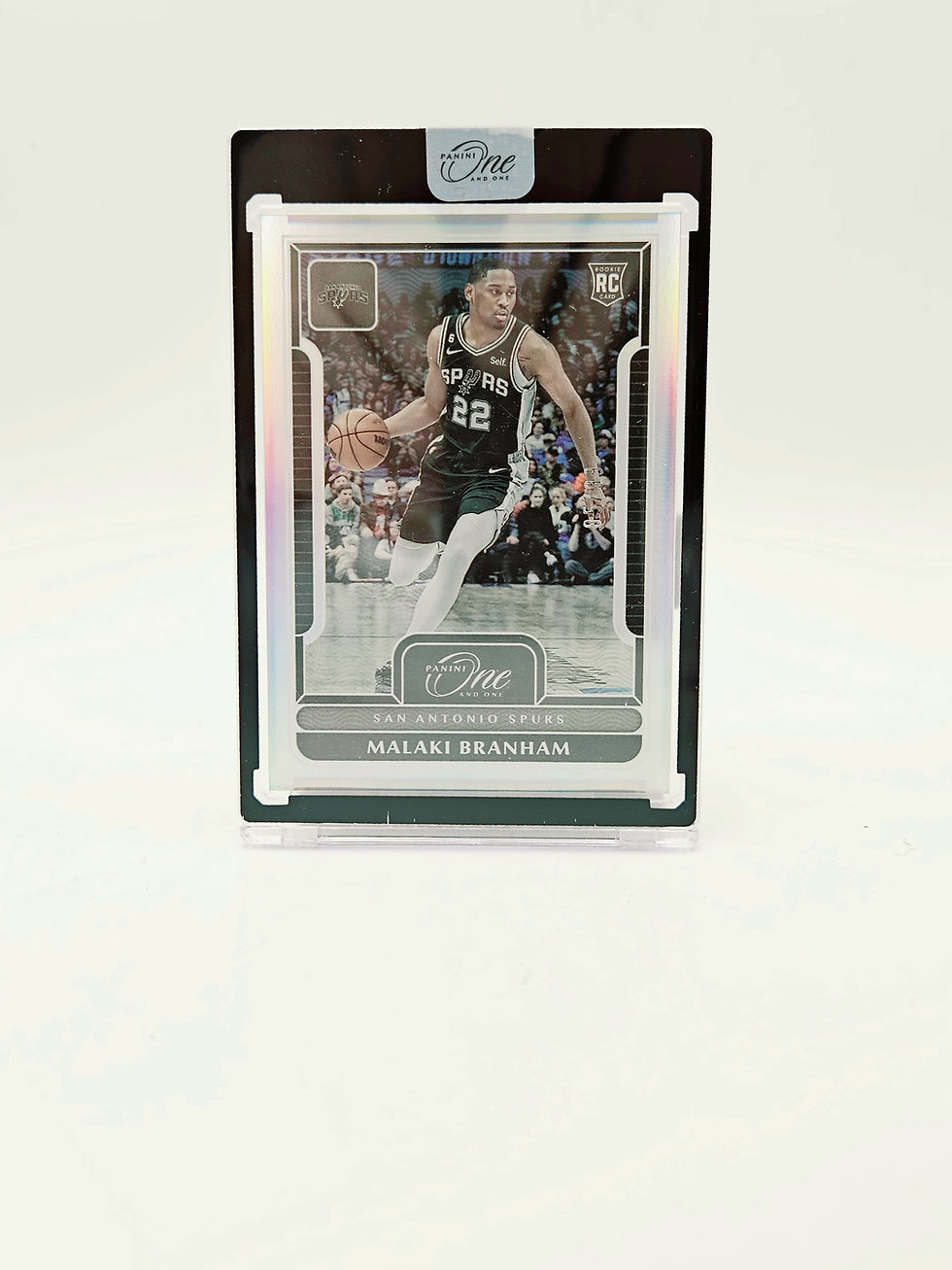 Thumbnail: Card Panini One and One NBA 2022 – 2023 N° 123 Malaki Branham /99