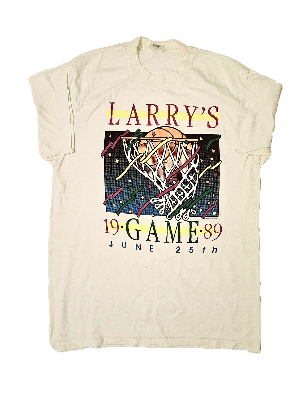 Thumbnail: Tshirt Larry’s Bird charity game