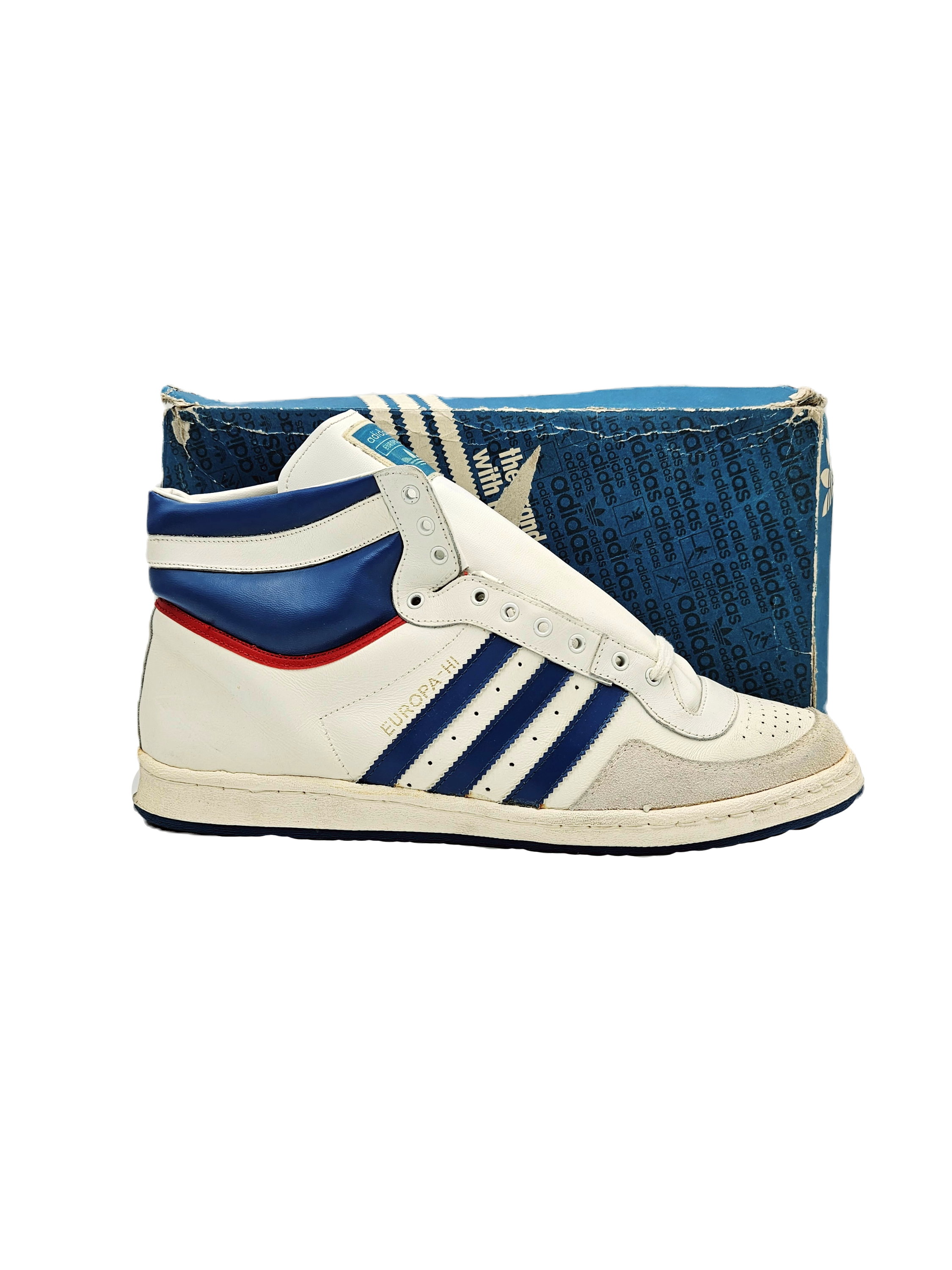 Pair Adidas Europa Hi