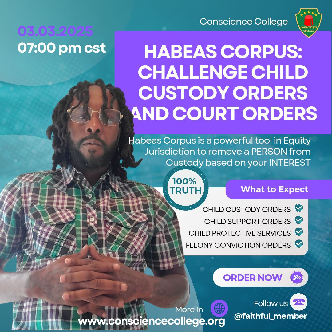The Habeas Corpus Master Class for Child & Jail Custody Case