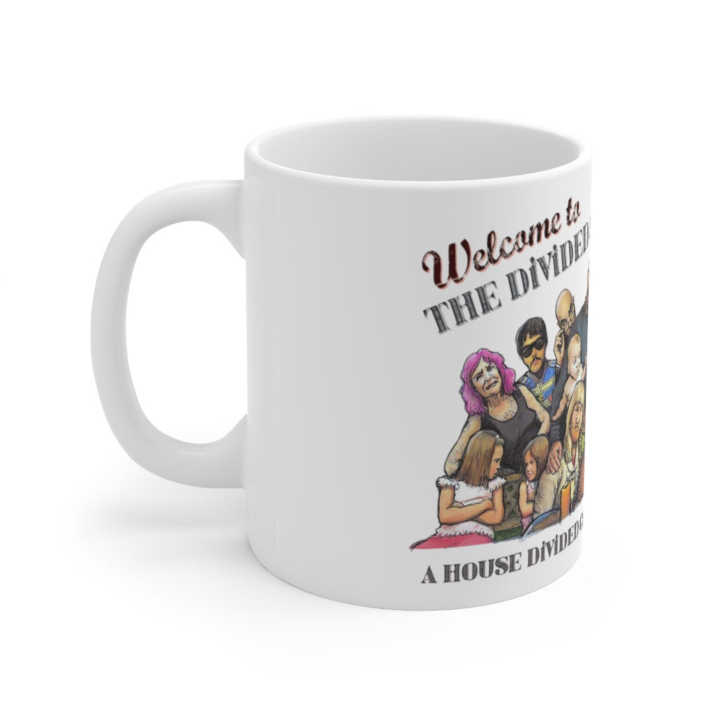 THE DIVIDED STATES OF AMERICA Mug 11oz
