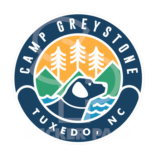 Outdoor Adventure Dog Sticker The Greystone Store Outdoor adventure dog sticker the greystone store
