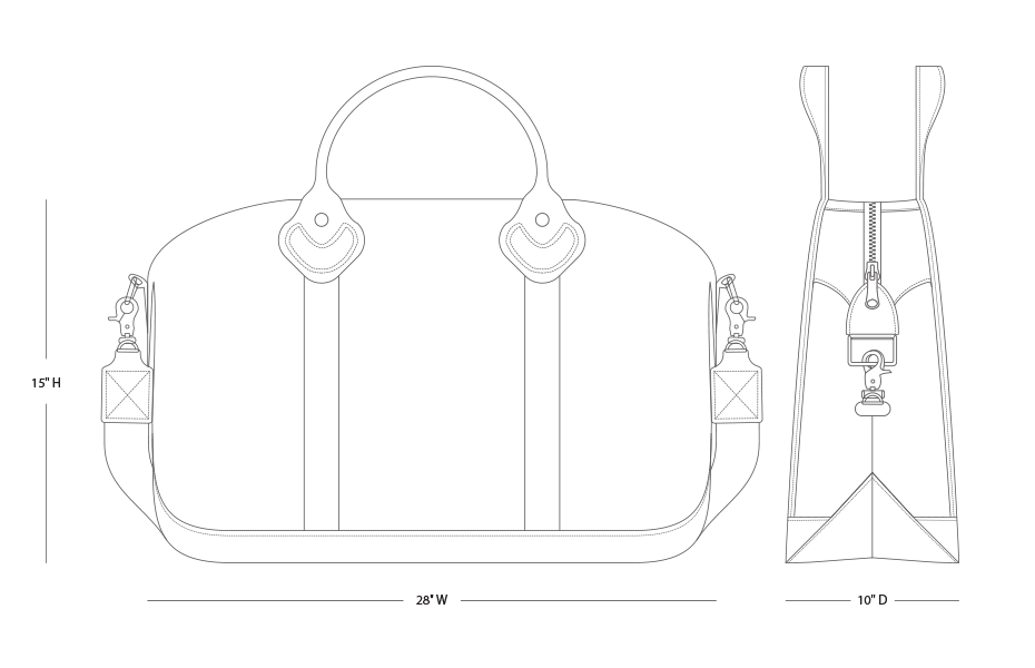 Thumbnail: Canvas Weekender Bag