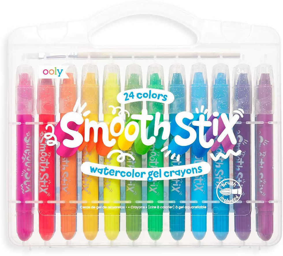 24 Watercolor Gel Crayons
