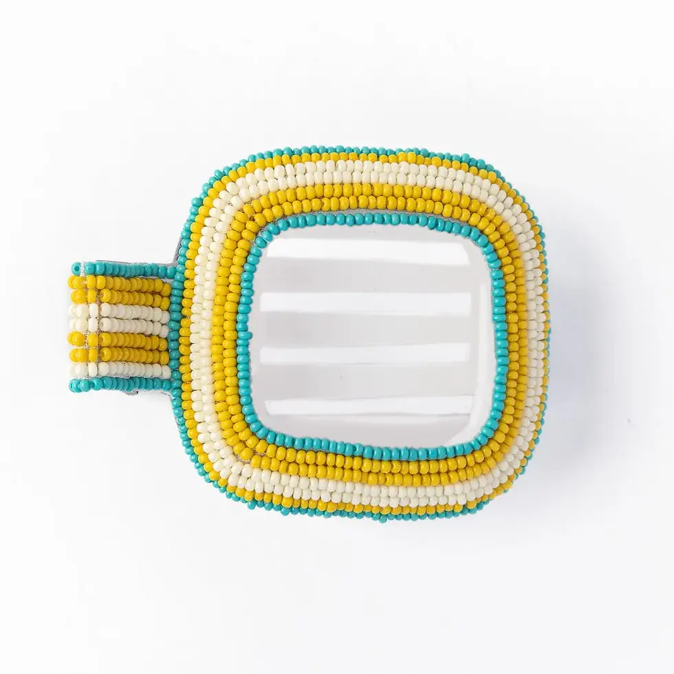Ink and Alloy Flat Hair Clips - Charlotte