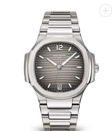 Patek Philippe Nautilus Watches Cheap Prices for Sale Replica Ladies' Nautilus Gray Dial Stainless Steel 7118/1A-011 content media