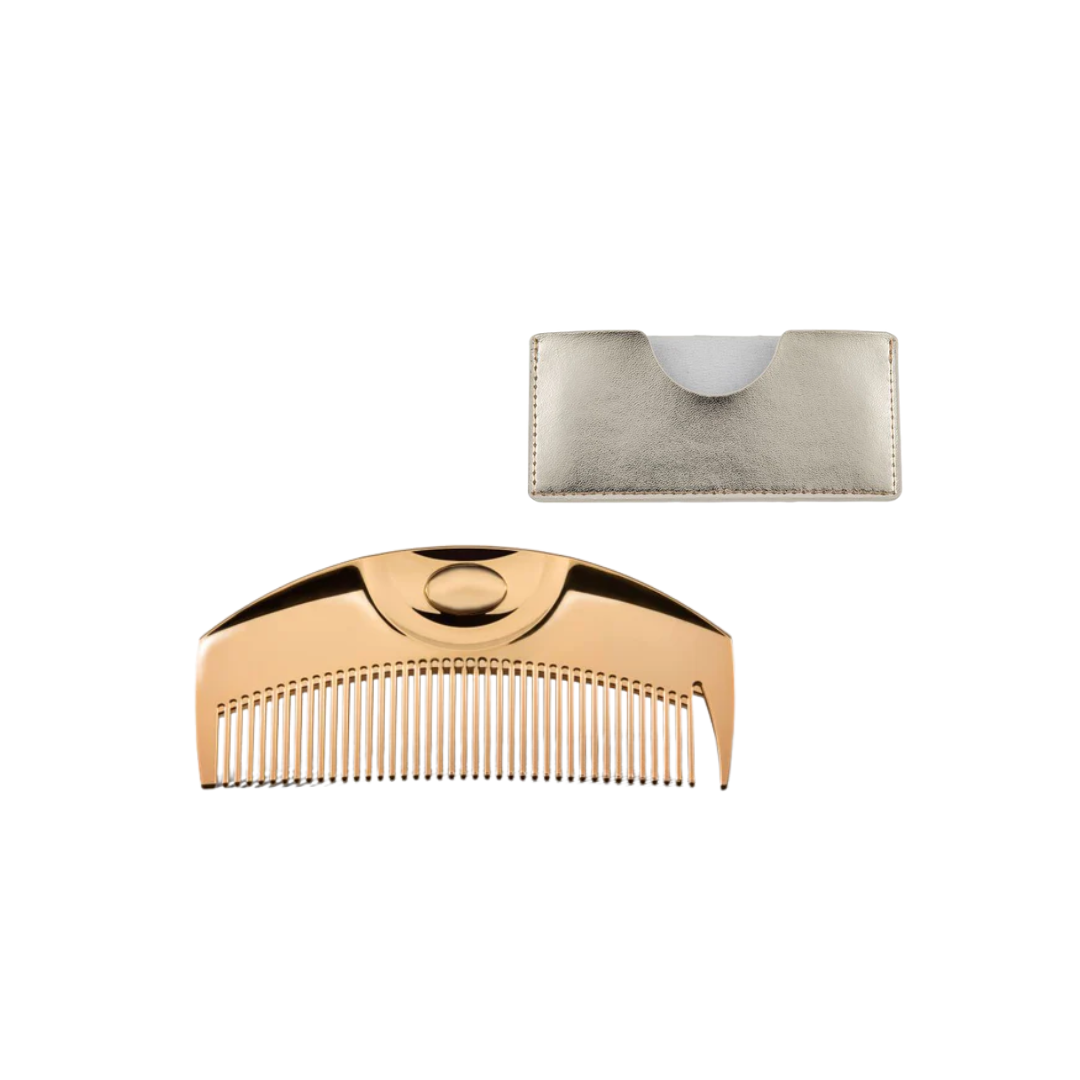 ラブクロム　コームK24GPツキ ゴールド　ゴールドケース付き