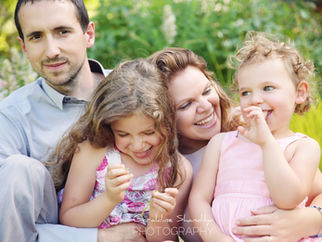 Séance photo famille au parc