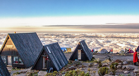 Horombo Hut Marangu Route Mt. Kilimanjaro