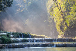 Semuc Champey cascade small