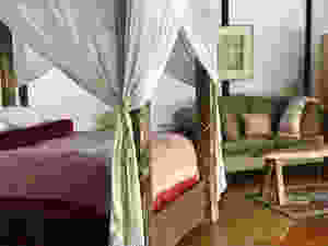 Upstair bedroom of B'alam Ya - faced towards a beautiful lake view