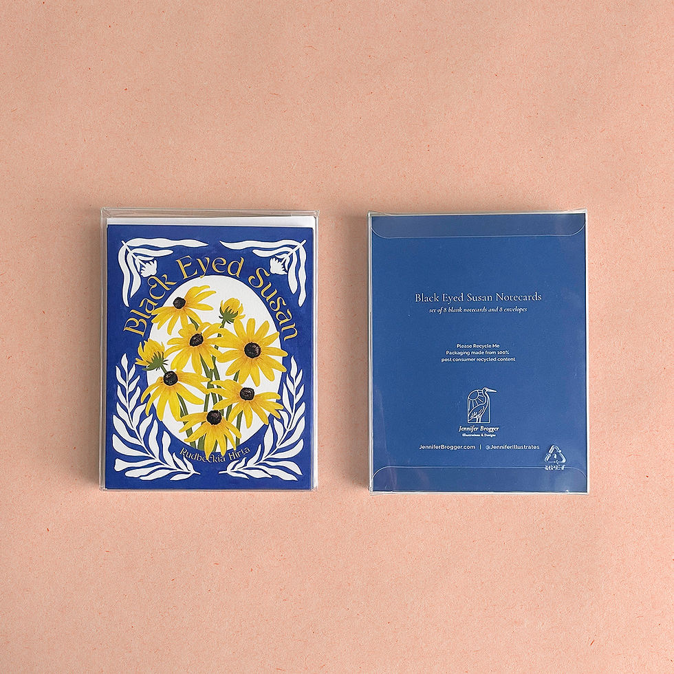 Thumbnail: Black Eyed Susan Notecards