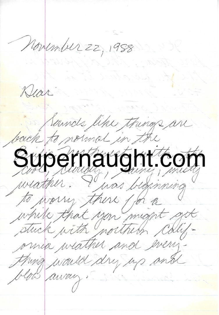 Thumbnail: Ted Bundy letter envelope set both signed