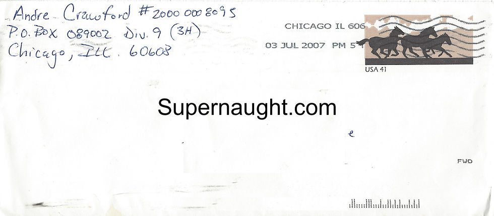 Thumbnail: Andre Crawford correspondence