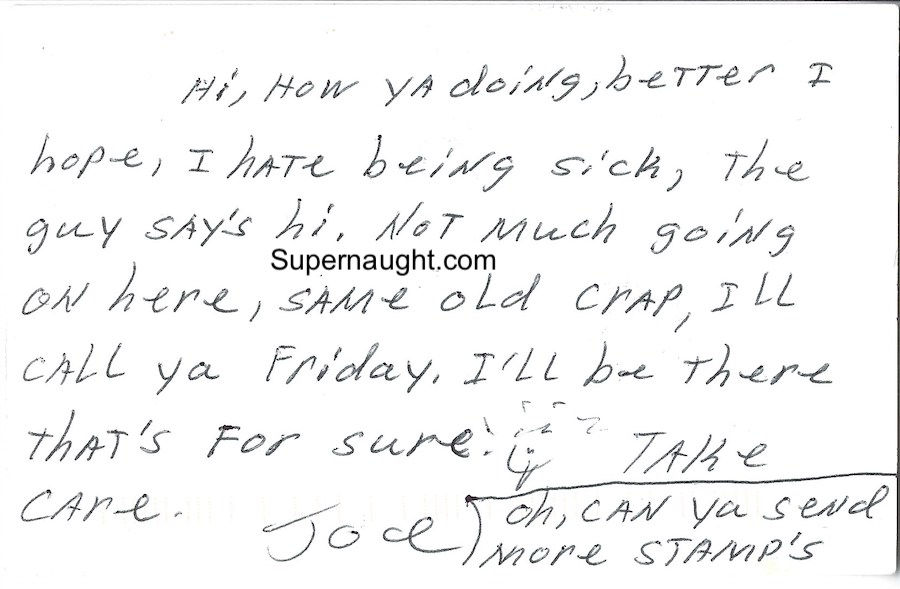 Thumbnail: Joe Stokes signed