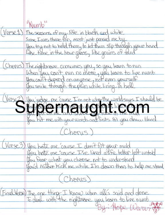 hope warvi lyrics