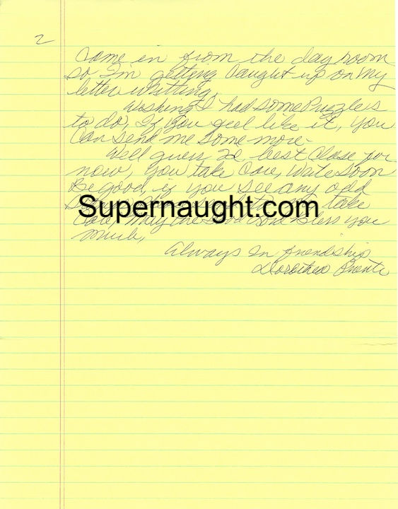 dorothea puente correspondence prison