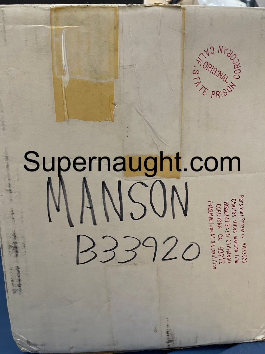 Thumbnail: charles manson prison fan property