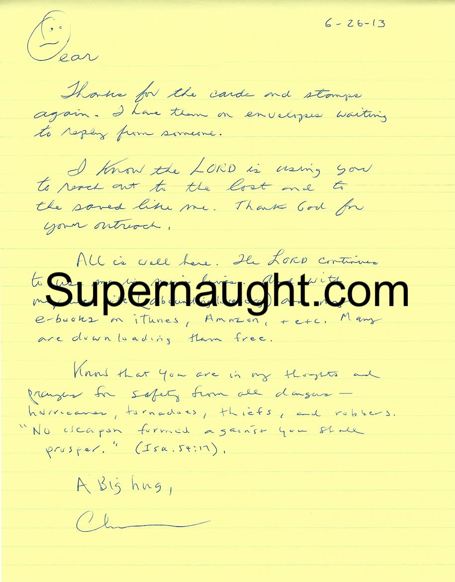 tex watson letter