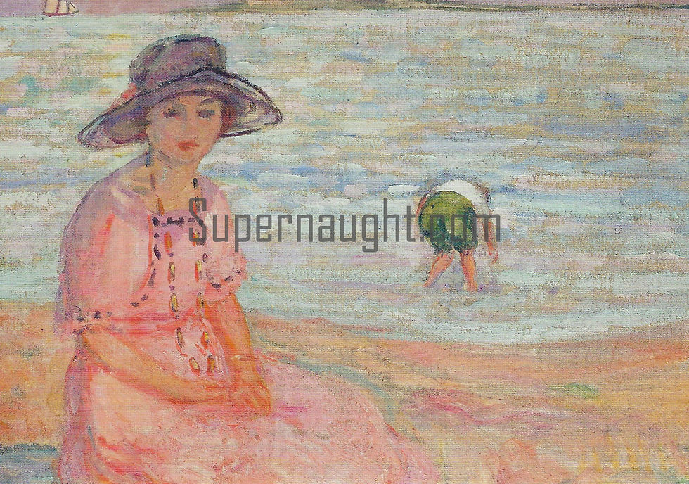 Charles Manson Signed Postcard Henri Lebasque