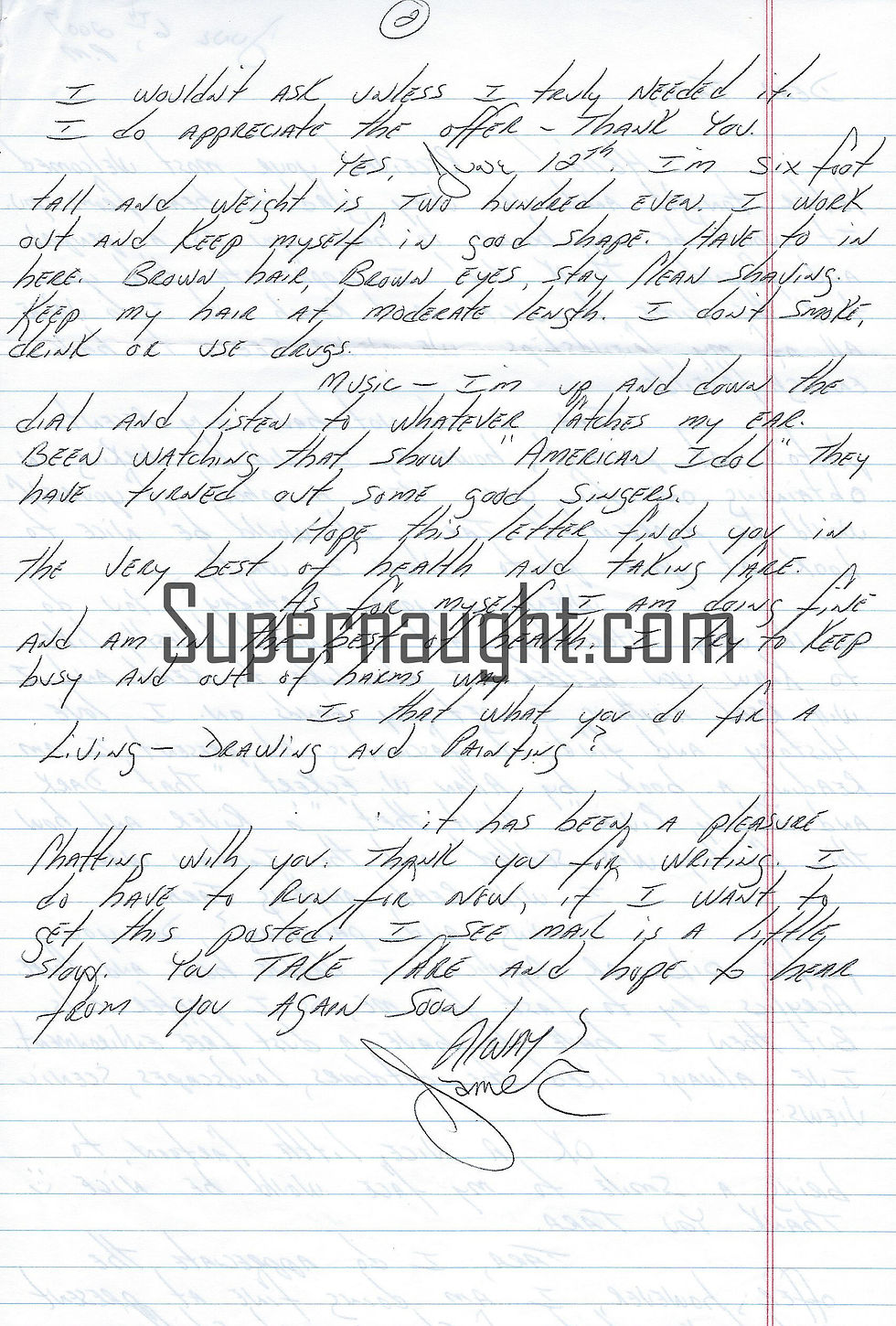 Thumbnail: james koedatich letter