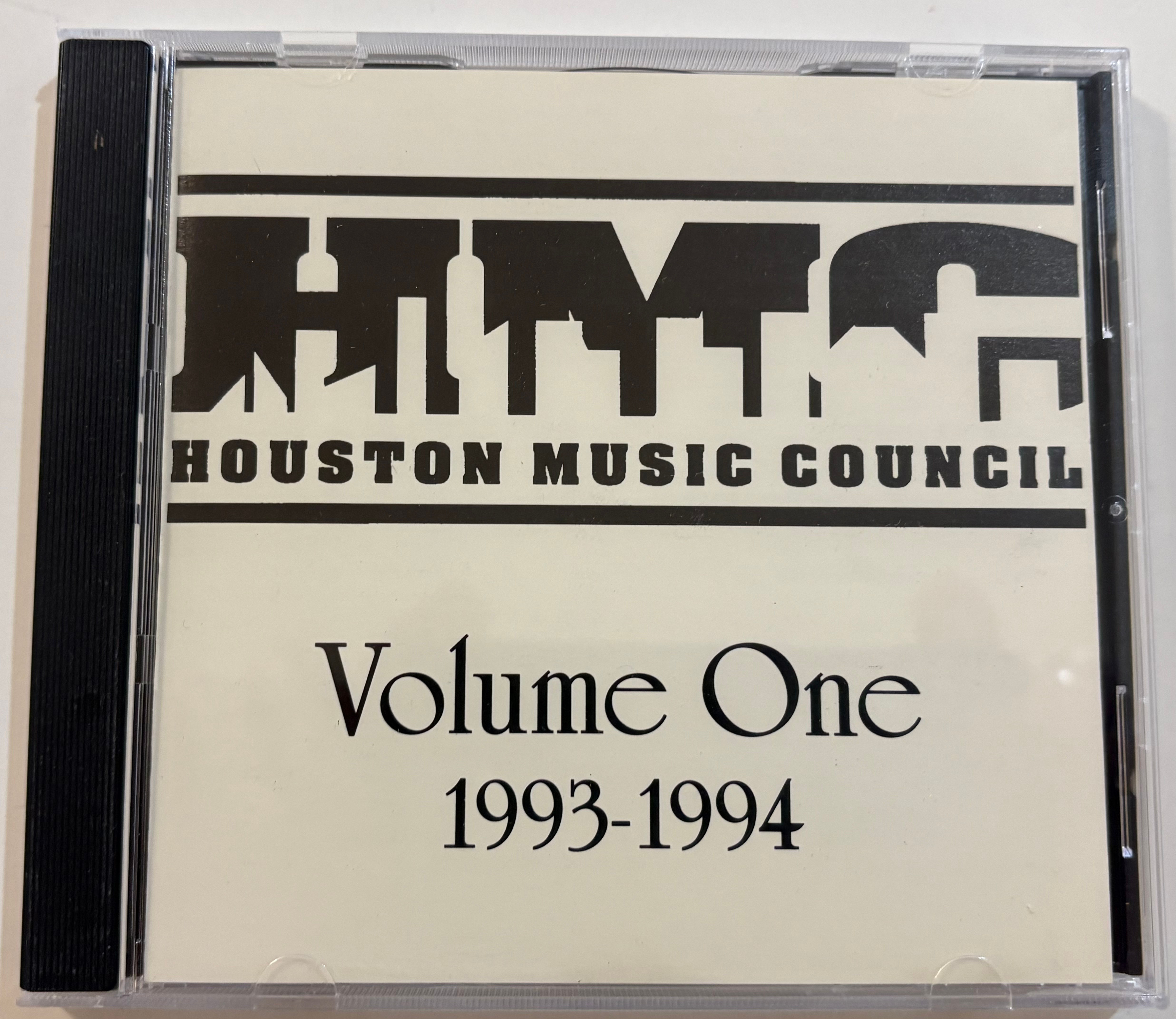 Houston music council volume one 1993-94 st. Vitus dance Anthony Allen shore