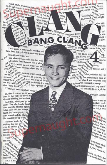 Charles Manson Clang Bang Clang 1997 Fanzine