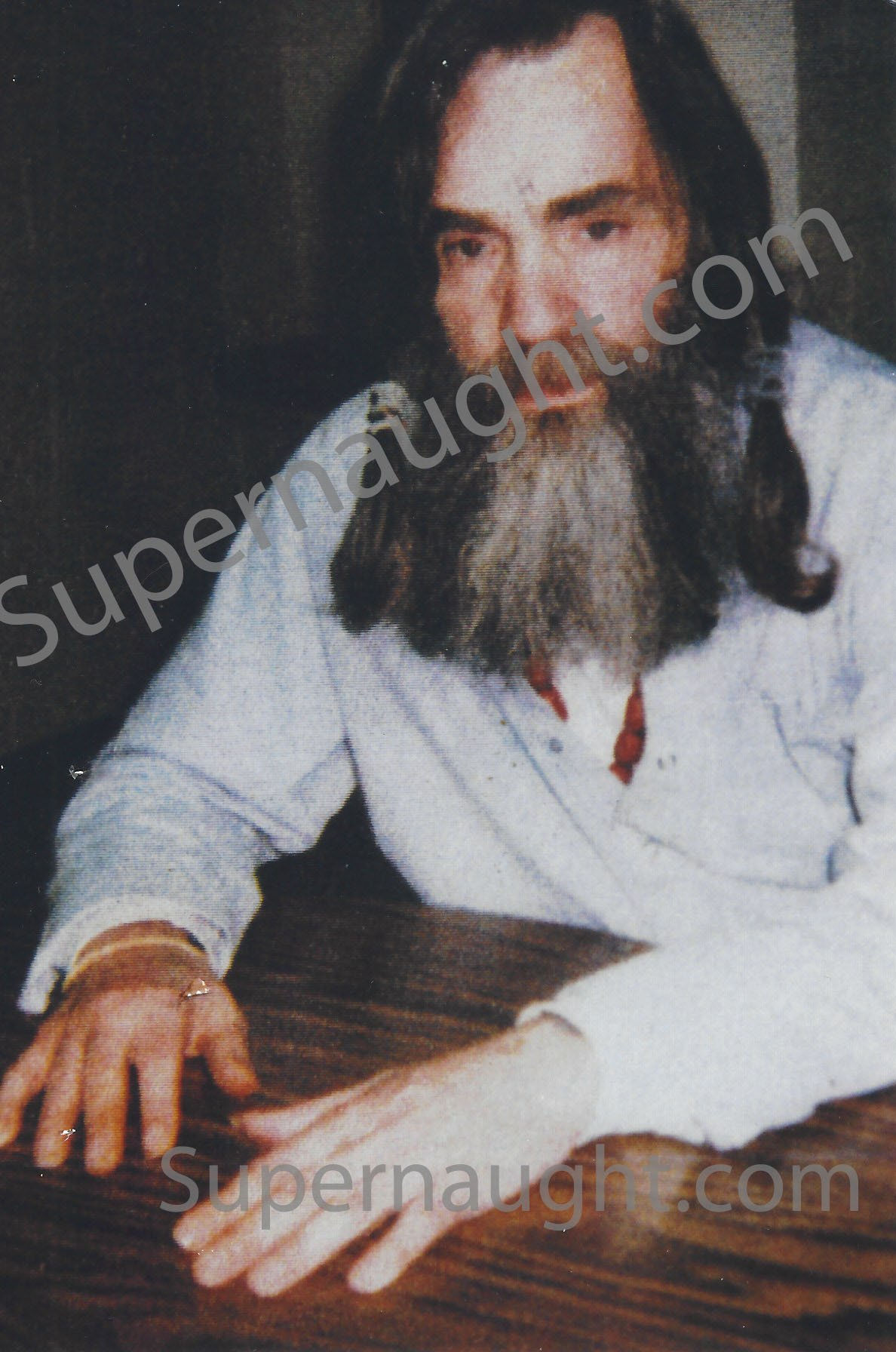 charles manson visiting photo