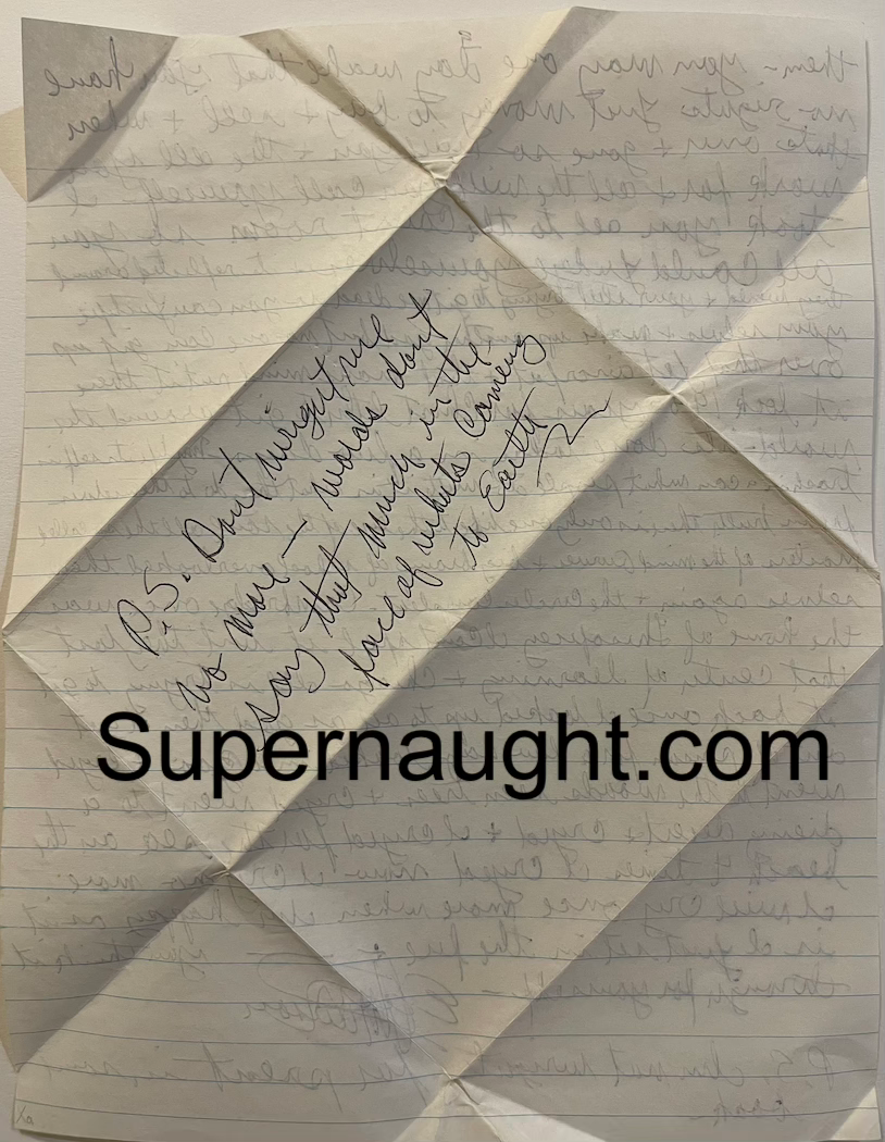 Thumbnail: charles manson handwritten letters from prison signed