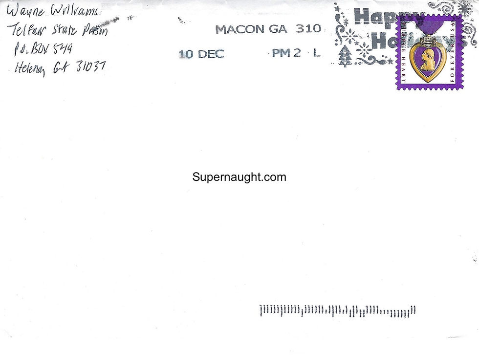 Wayne Williams correspondence