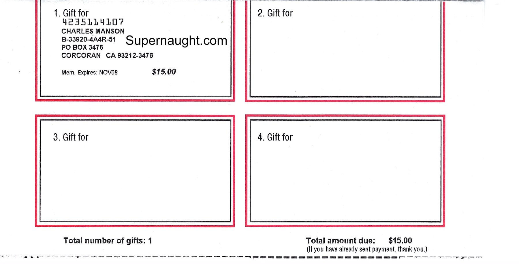 charles manson magazine
