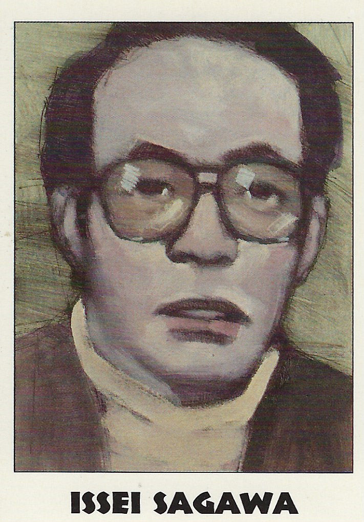 Thumbnail: Issei Sagawa trading card