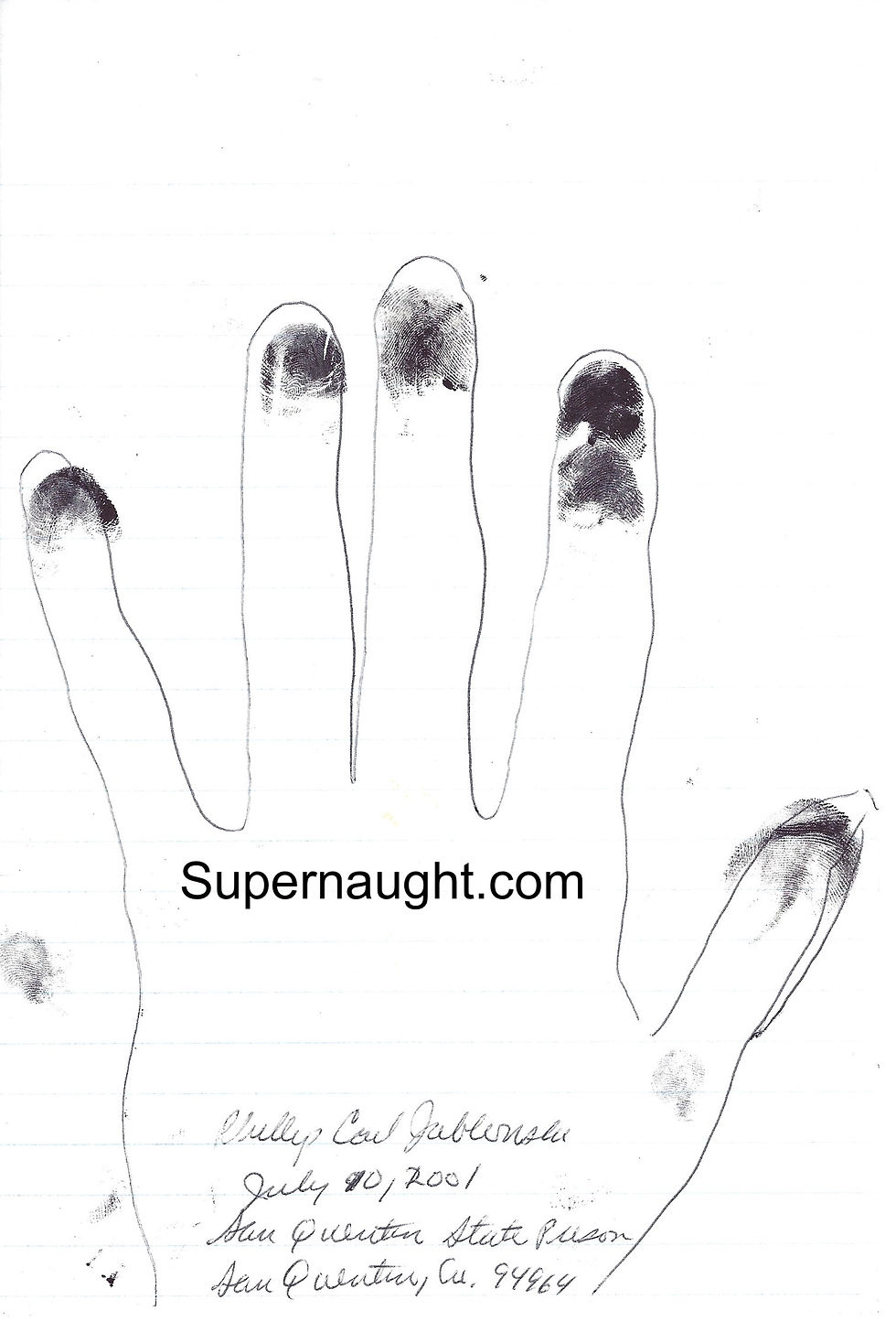 Phillip Jablonski finger prints