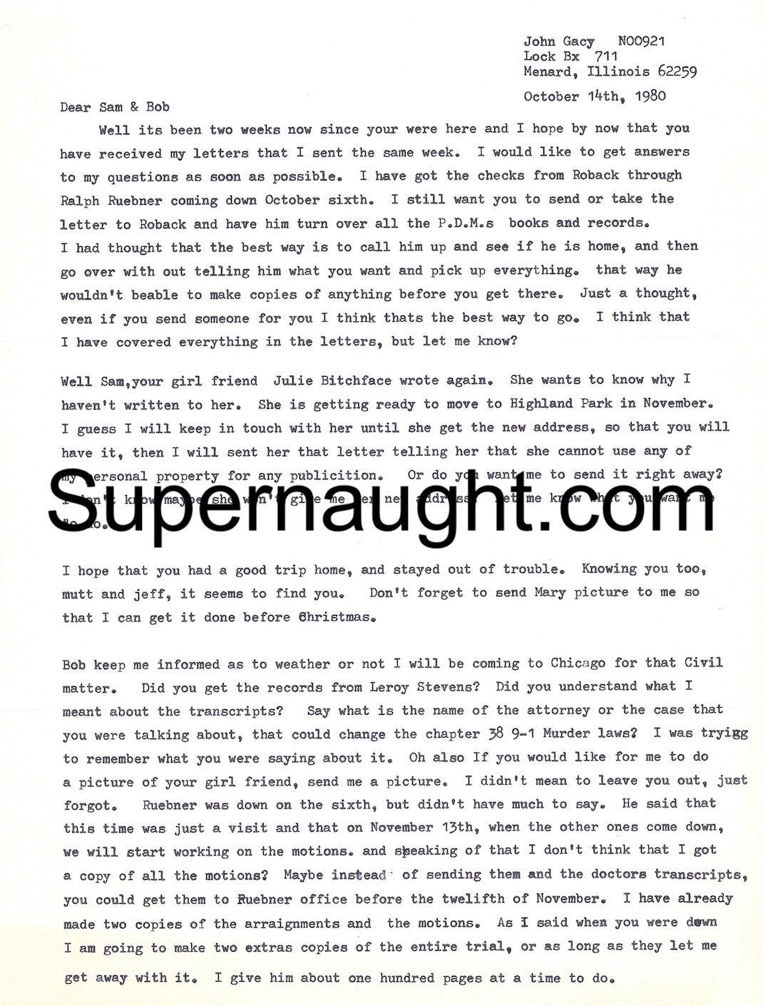 John Wayne Gacy attorney