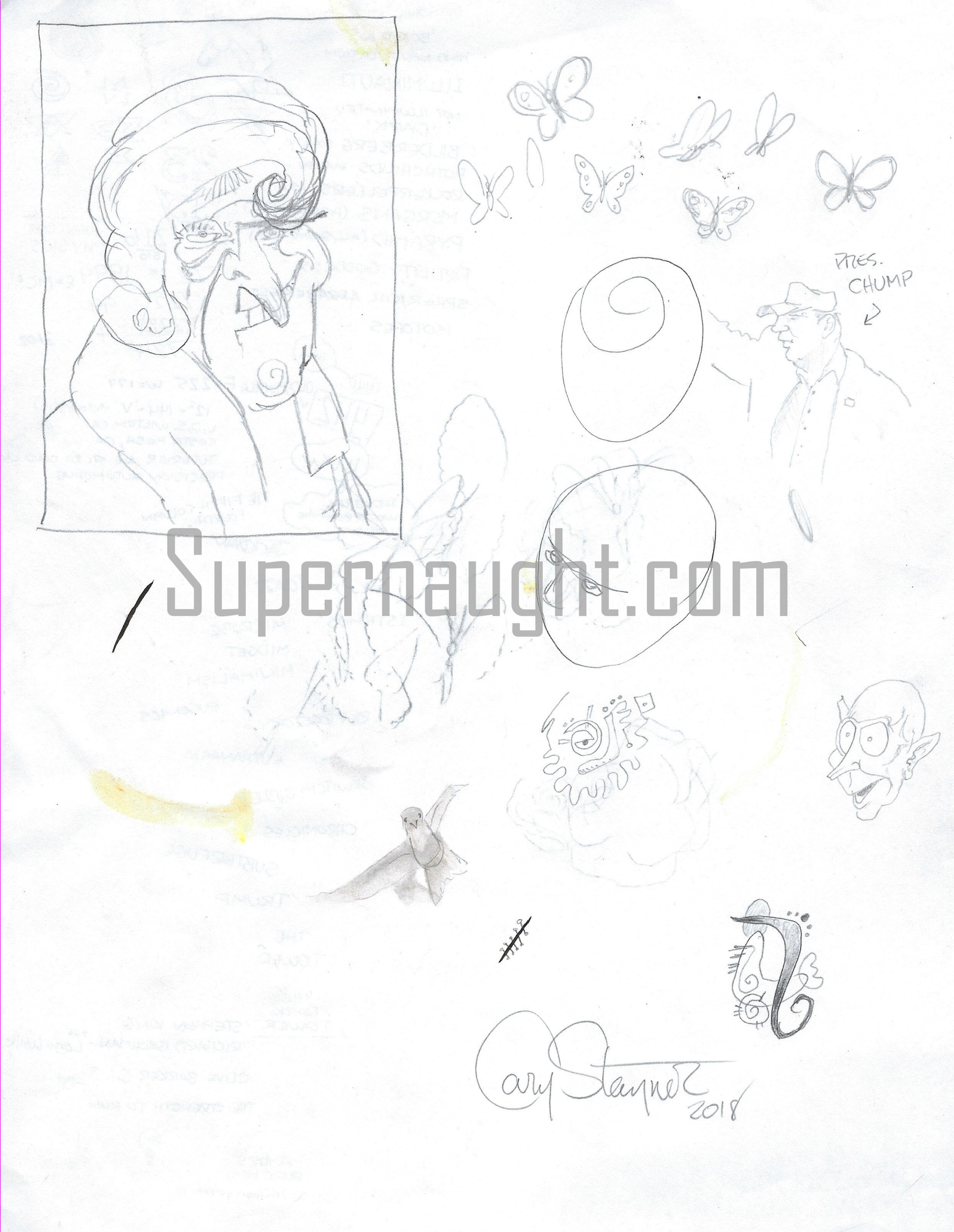 Cary Stayner Ogre Drawing