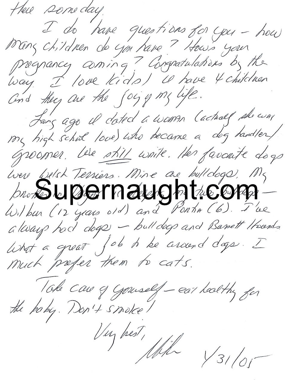 Thumbnail: Michael Peterson signed