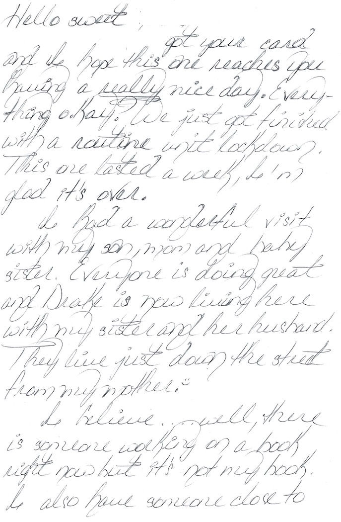 darlie routier handwriting
