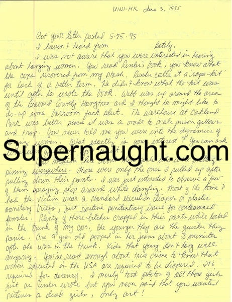 gerard john schaefer serial killer letter stories signed