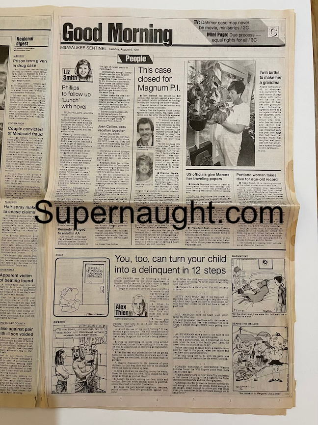 Thumbnail: dahmer 1991 milwaukee sentinel newspaper