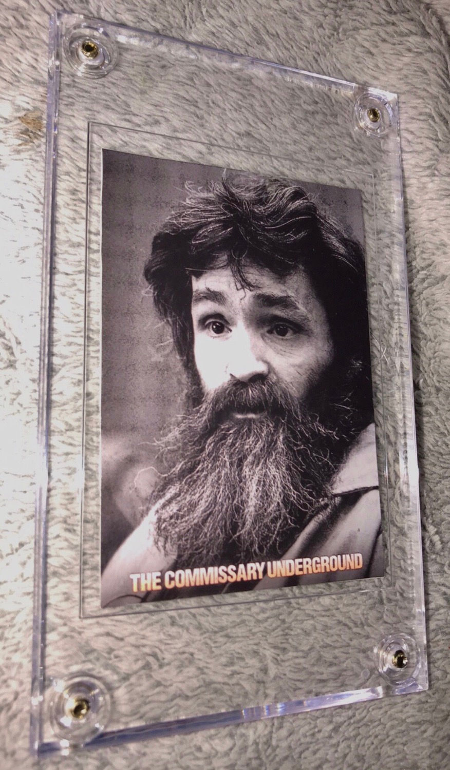 Thumbnail: Charles Manson Hair Collector Card