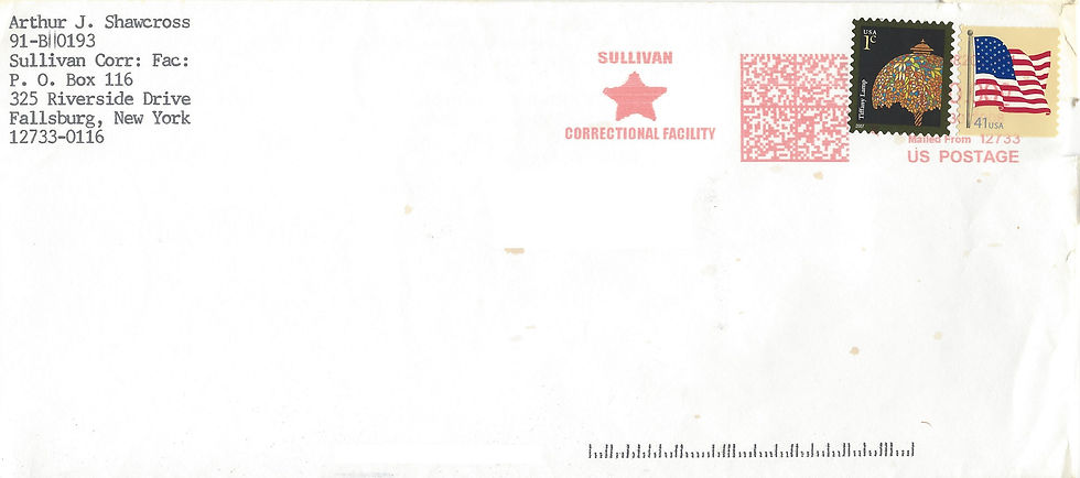 Thumbnail: arthur shawcross signed prison letter
