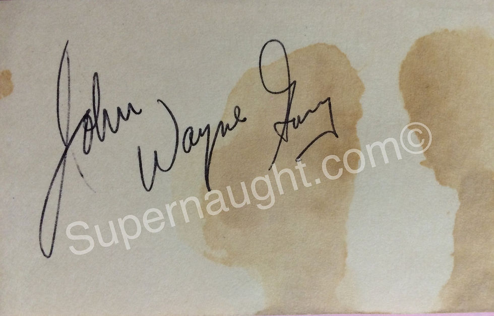 Thumbnail: John Wayne Gacy Stateville Warden Signed Business Card