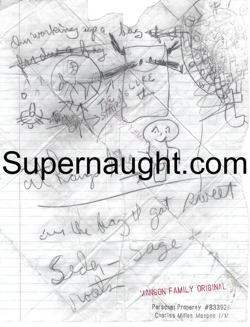 charles manson illustrations