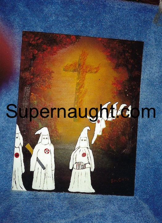 John Wayne Gacy klan painting