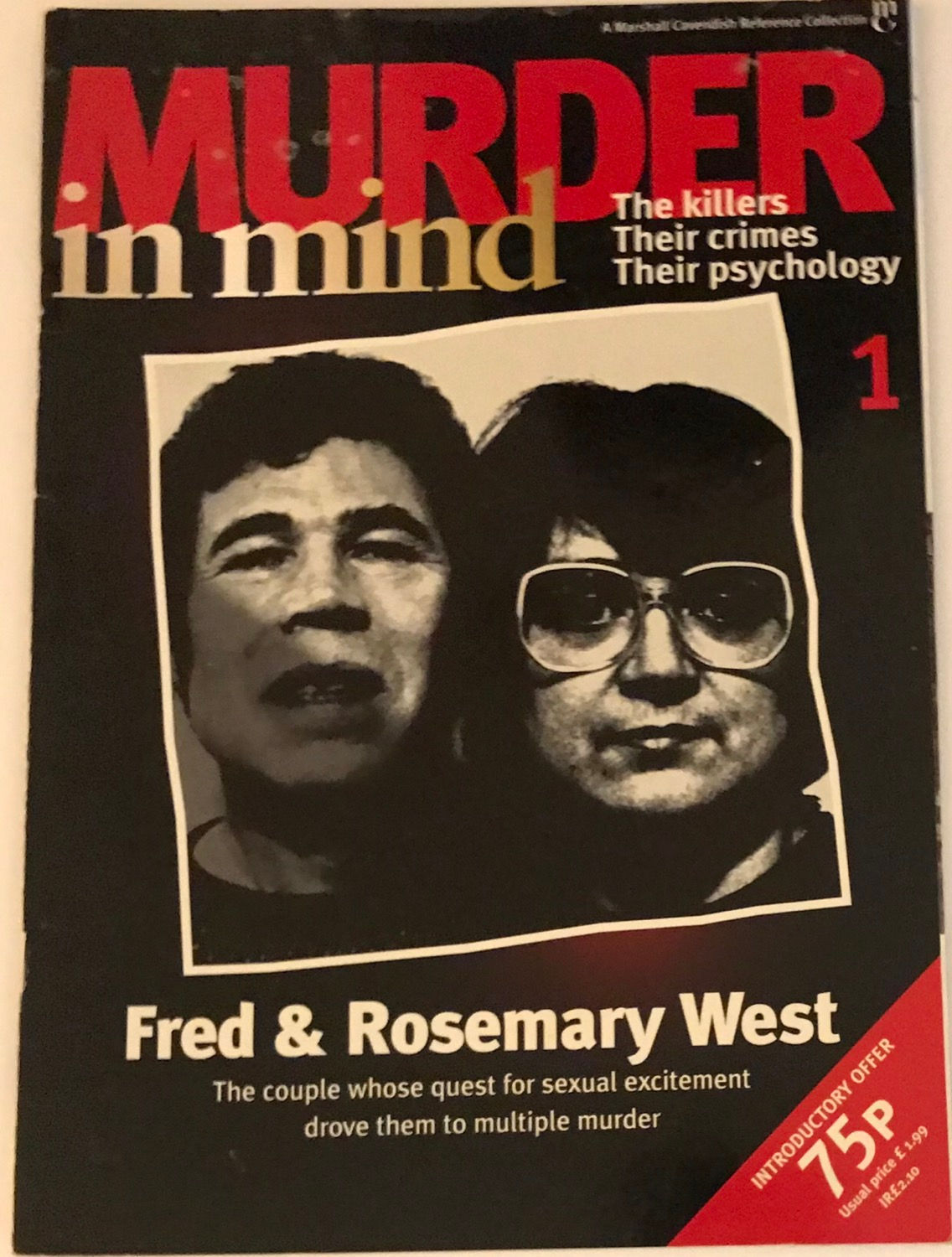 Murder in Mind Fred and Rosemary West issue 1