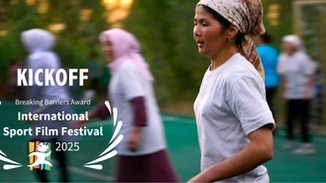 Our documentary KICKOFF receives the "Breaking Barriers Award" at the International Sport Film Festival, dedicated to Women in Sports: Stories of Courage and Success. Thank you!