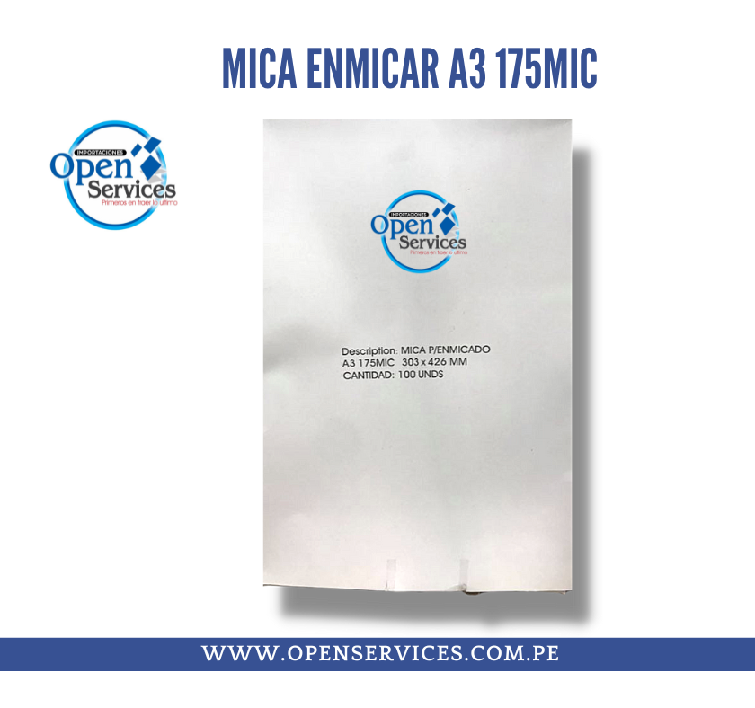 Mica Enmicar A3 - 175mic