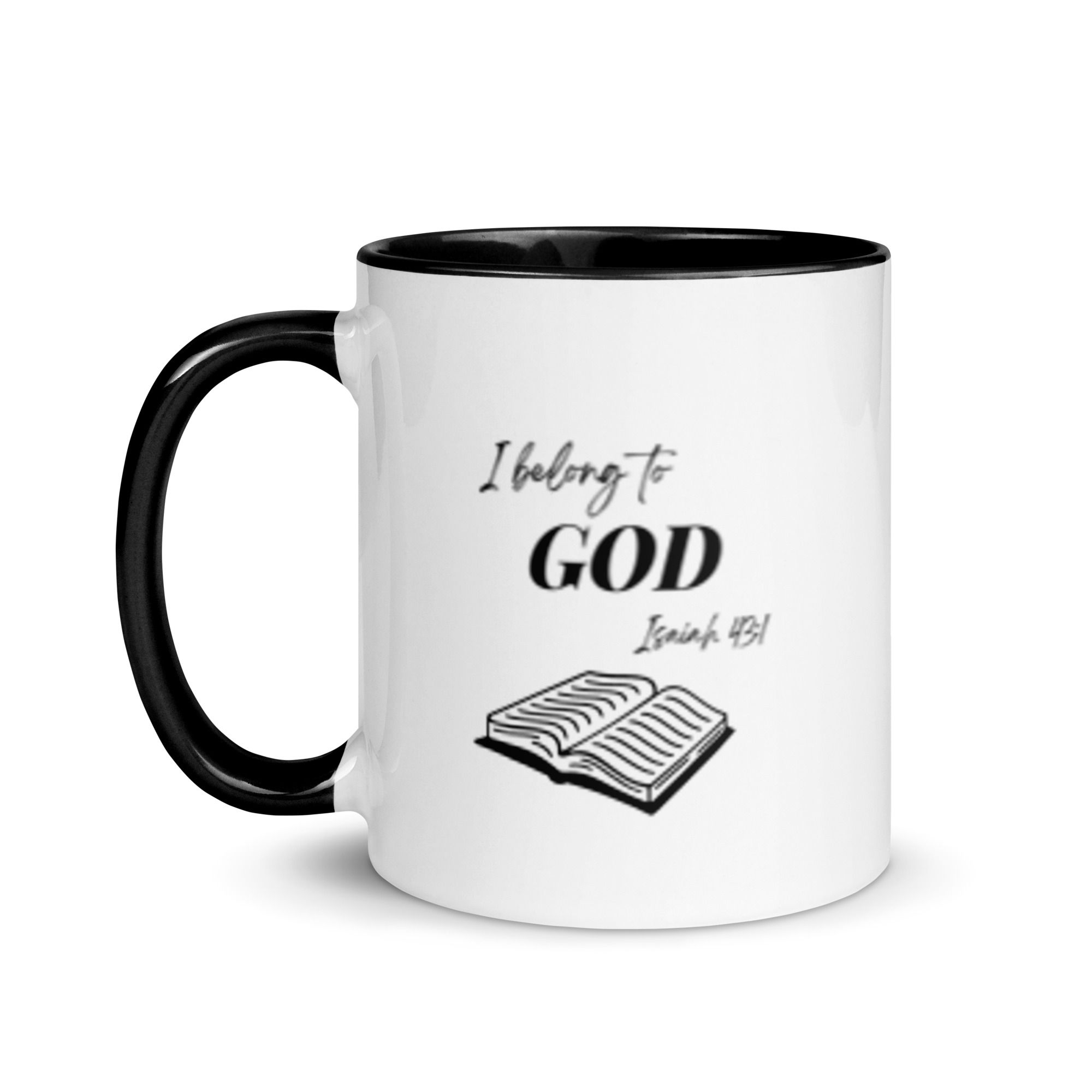 I Belong To God - Color Inside Mug 11oz