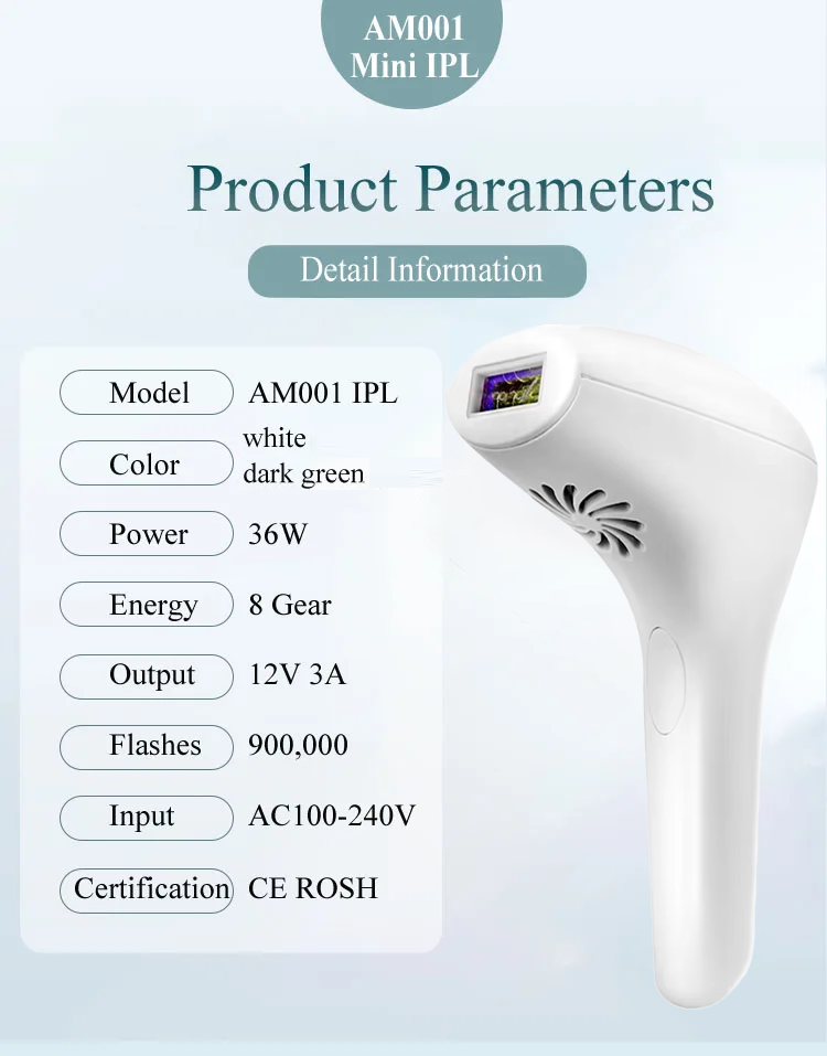 Thumbnail: Professional Permanent Laser Depilator IPL Hair Removal For Whole Body, Depilato