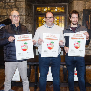 Gaur aurkeztu da "V. Txotx Solidarioa"